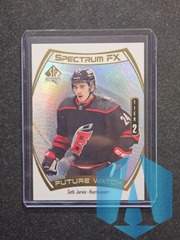 2021-22 UD SP Authentic Unscratched Bounty Spectrum FX Gold Seth Jarvis #S-83 Rookie RC
